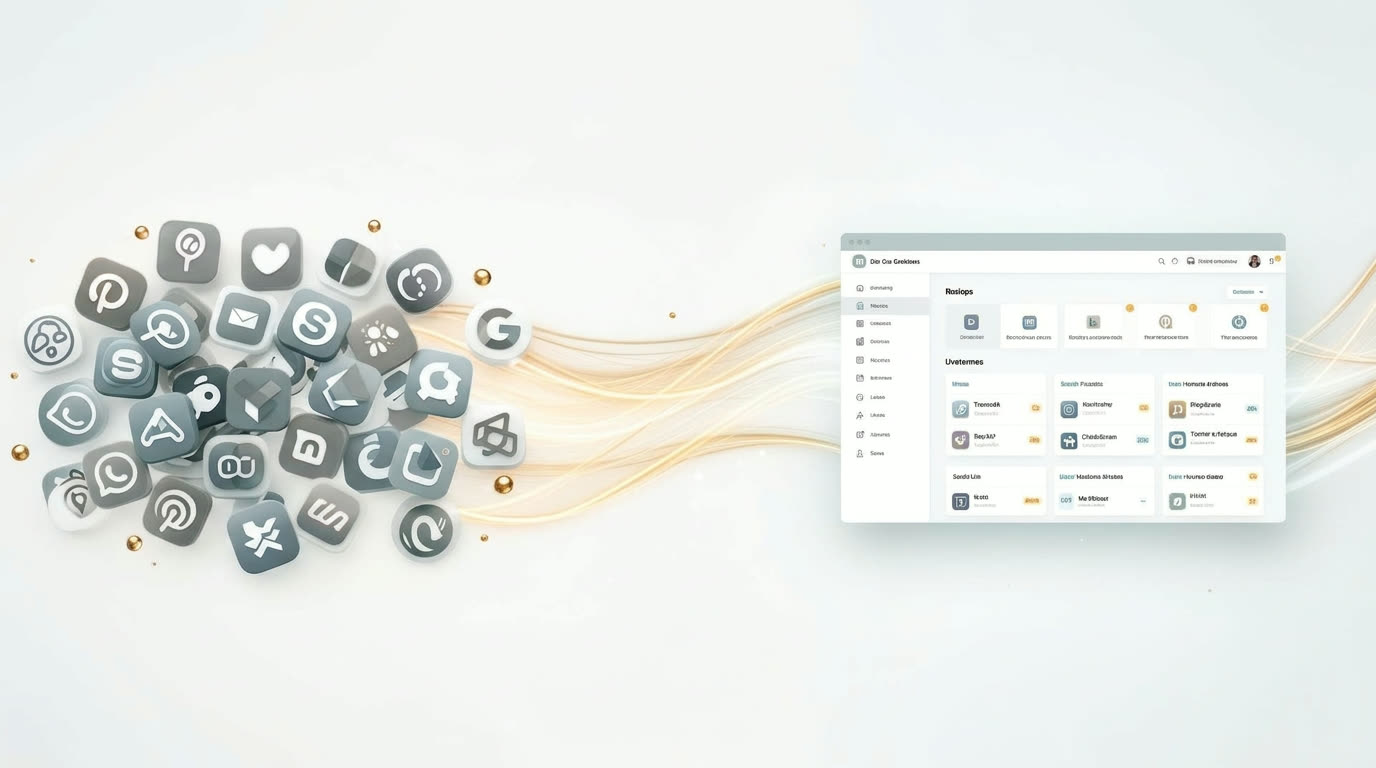 Migration von verstreuten Tools zu einem zentralen System